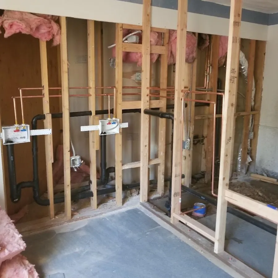 Rough-in copper and drain pipes for Drain Cleaning in Key Largo